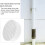 Floor Drain Filter Drain Cover Mesh Blocking Round Plastic Easy Insert 7