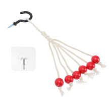 1Set Katoenen Hangkoord Voor Fruit En Groente Met Rood Design