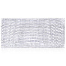 wielfoliestickers reflecterend veiligheidsaccessoire tape wit