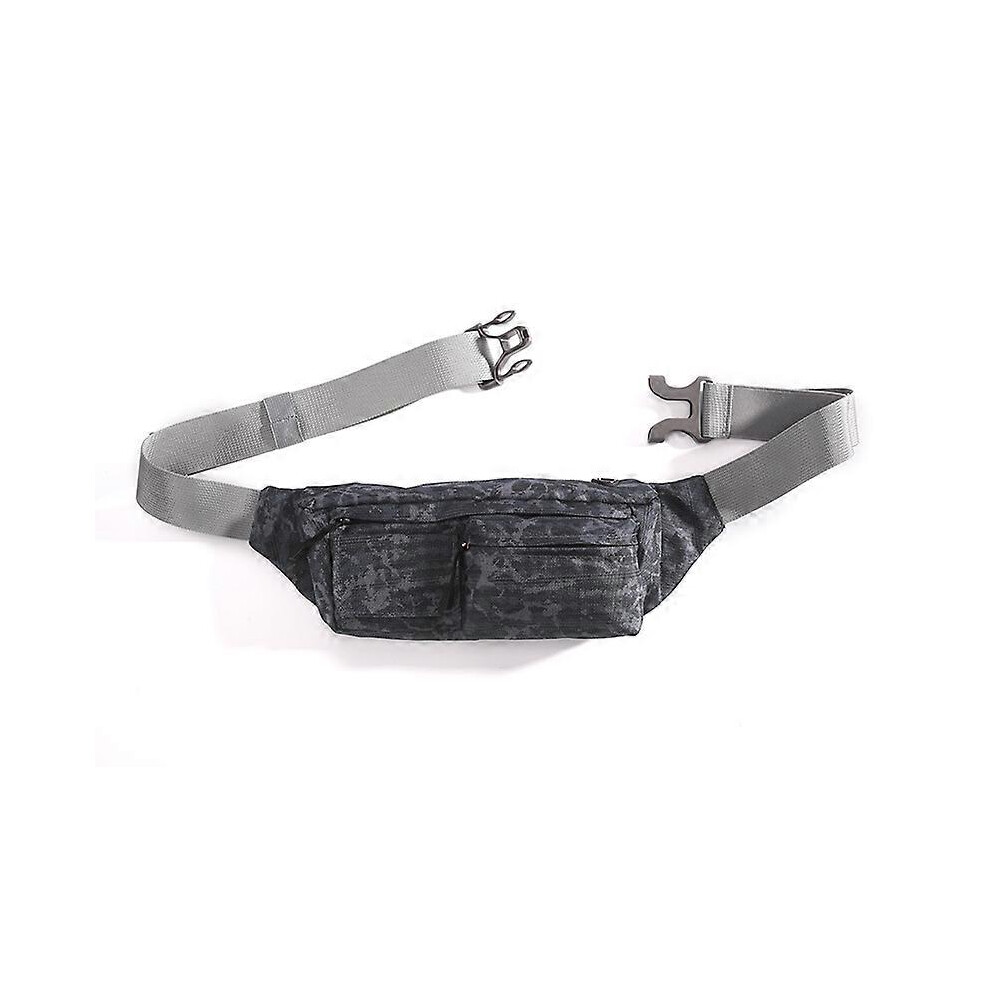 Kikidex (As Show, One Size) Sports Waterproof Waist Bag Outdoor Camouflage Chest Bag Multifunctional Mobile Phone Bag Modern Dream