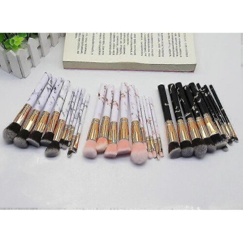 10-Pack Makeup Brush Tool Set Makeup Powder Eyeshadow Foundation Blush Blender Makeup Brush 1
