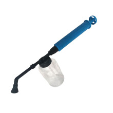 Garden Powder Applicator - Diatomaceous Earth Dispenser With Push-Pull Air Pump - For Tomatoes Peppers Strawberries