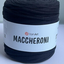 (Black) Yarn Art Maccheroni T Shirt Yarn - 10% Polyester - 90% recycled cotton - 600 g