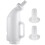 1 set silikonfütterungsflasche mit 2 nippen für landwirte 9