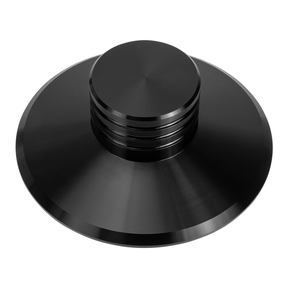 Professional Record Weight Clamp Aluminum Alloy Vinyl Stabilizer Black 3294055397322