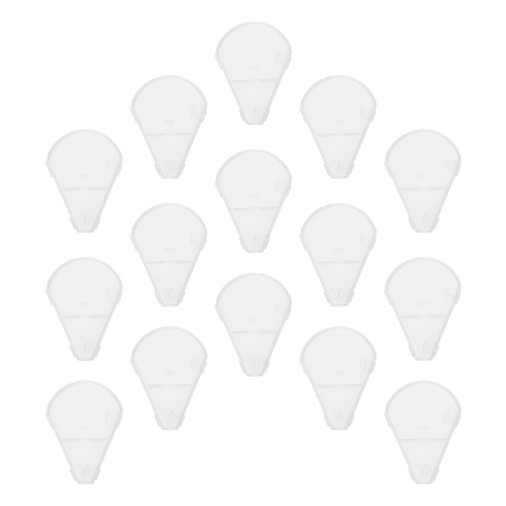 Ohphcall 15Pcs Makeup Brush Covers Protector For Cosmetics Brushes