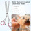 Dog Grooming Scissors Kit Professional Safety Thinning Shears Comb 4