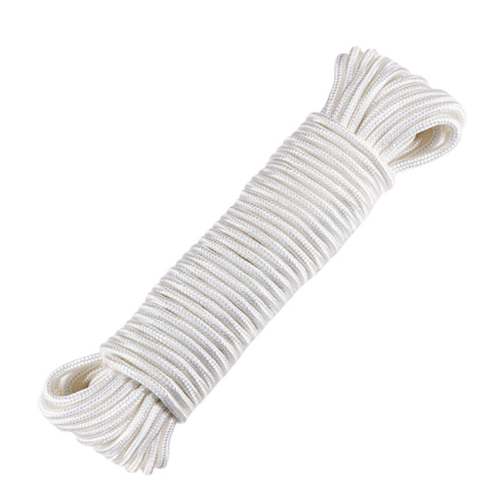 6Mm Nylon Flagpole Halyard Rope Replacement For Lifting Flags 3294257530220