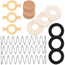 trumpet repair kit with bumper stopper valve guide and felt washer