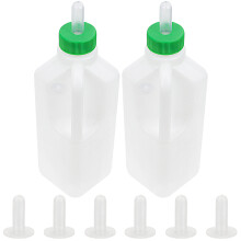 1 set voederflessen met handvat kleine dieren