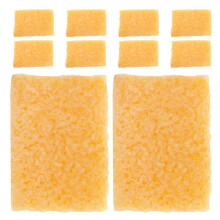 10Pcs Wear-Resistant Rubber Skateboard Sandpaper Grip Tape Cleaner