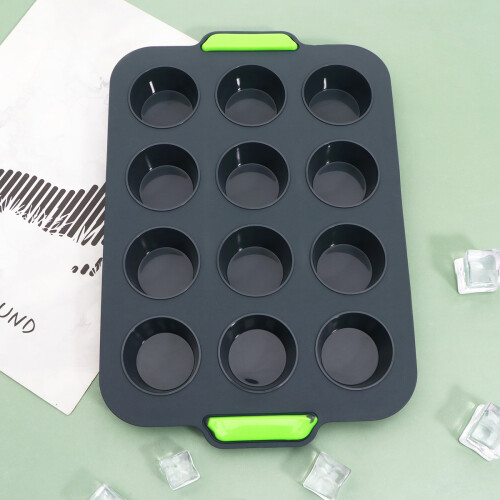 Silicone Muffin Cup Cake Mold Cupcake Pan Mini Kitchen Baking Tool 2