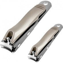 2 Pack Nail Clippers with No Splash Storage Box, Nail Clippers for Thick Nails,  Nail Clipper Kit