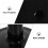 18pcs drum kit felt pads set with wing nuts for drums - black 10