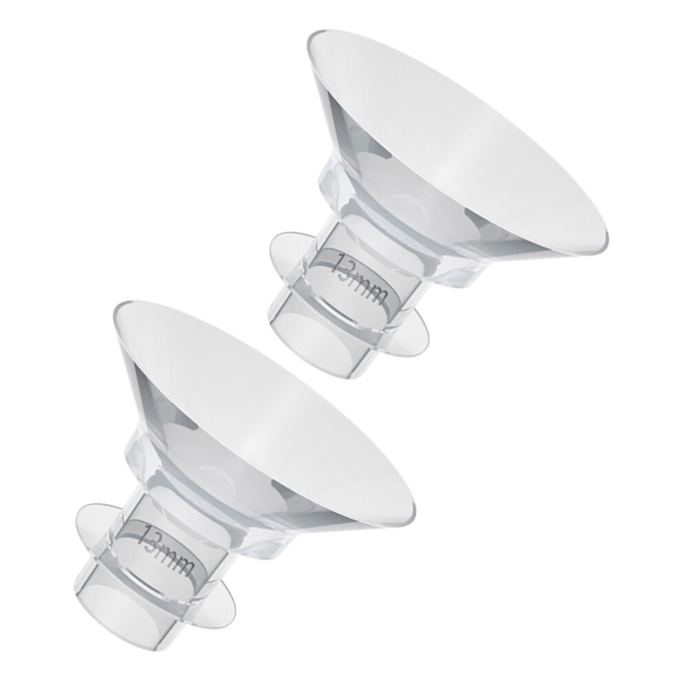 2Pcs Silicone Breast Pump Flange Inserts Washable Artibetter