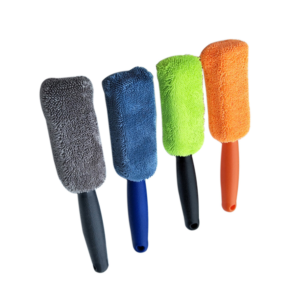 4Pcs Car Motorcycle Tire Cleaning Brush Set For Hub Wash 3294257584148