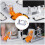 aluminum alloy vegetable for kitchen use, slices potatoes 4