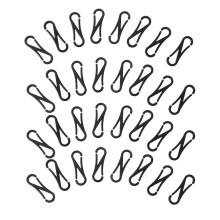 150St Kleine Plastic Snap Hooks Voor Lanyards En Handtas Polsband