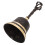 hand cranked bell for hotel restaurant classroom use small handheld 11