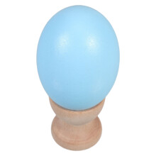 egg shaped wooden base for clay doll hair making pottery diy sculpting