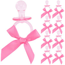 20pcs baby pacifiers with bow for party favors and guest prizes