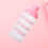 4-layer portable dispenser, detachable, pink 5