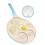 (Black) Seven-hole Breakfast Pan Multi-function Pancake Pan Animal Face Mold Small Frying Pan Egg Non-stick Kitchen Tool 2