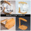Mug Storage Rack Hanging Display Cup Holding Shelf 8