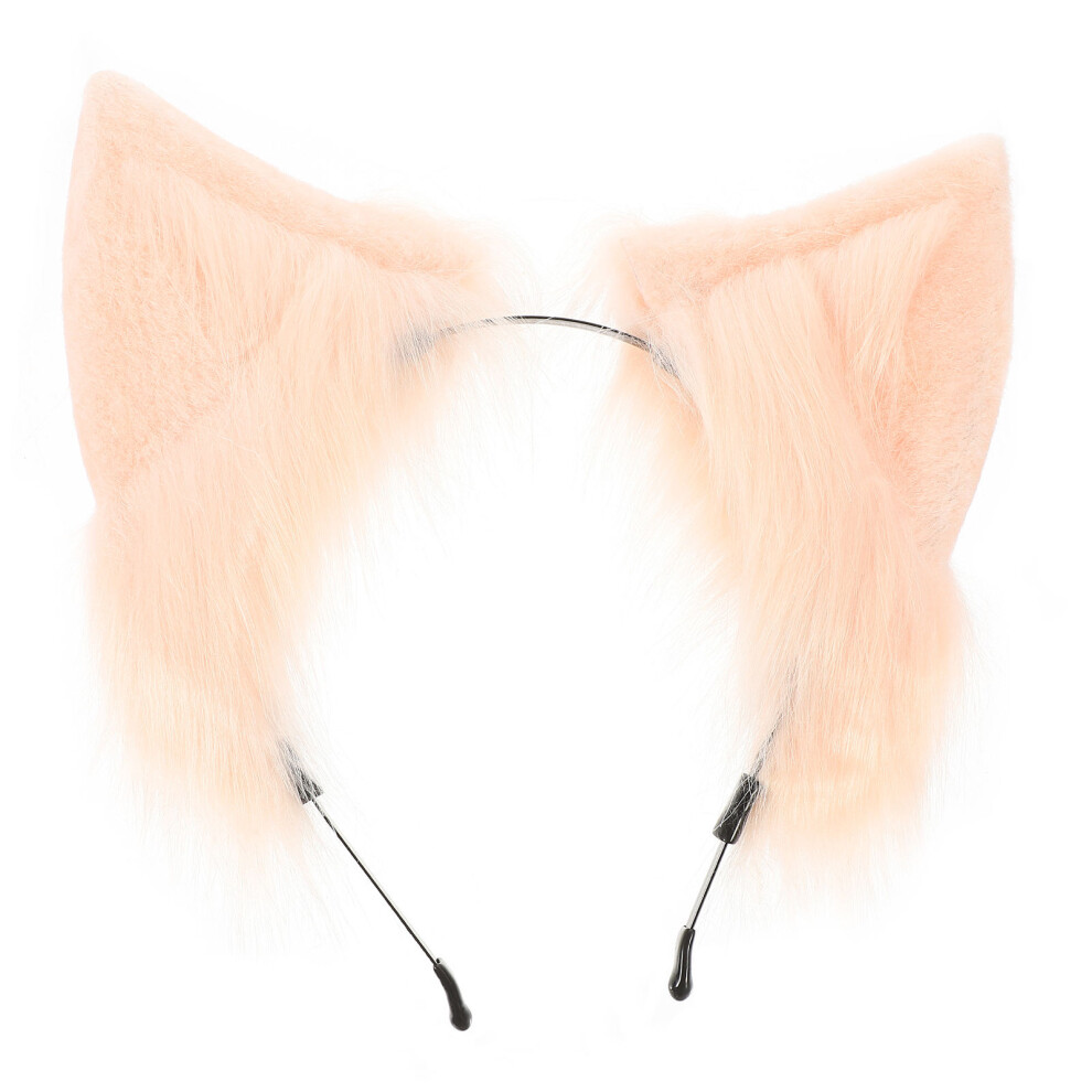 Fluweelzachte Hoofdband Met Dierenoren Voor Vrouwen - Haaraccessoire-image