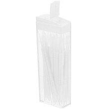 50 draagbare tandplukkers interdentale borstels plastic met etui