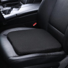 Universal Car Booster Seat For Jeep Wrangler JK/JL 2007-2021 Breathable Memory Foam Coccyx Orthopedic Nonslip 8cm Black