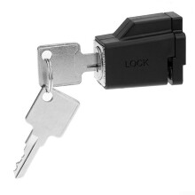 Sliding Window Lock with Key Black, Child Safety, Home Window Security, Prevents Falls And Unauthorized Access