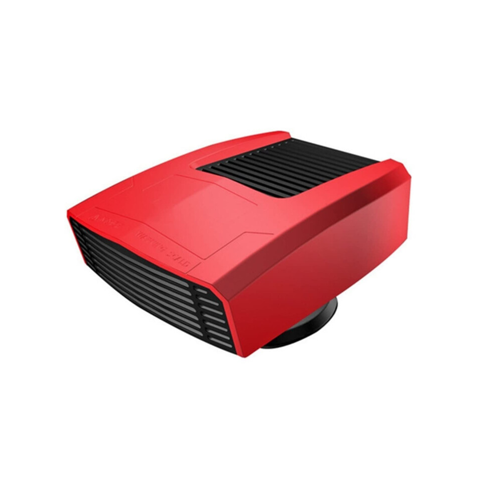 500W Car Air Heater 12V/24V Portable 2-Speed Adjustable 360-Degree Rotating Defrost Defogging Windscreen Red 9016109097156