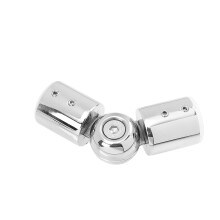 Gelenk-Eckverbinder Aus Edelstahl Für Gardinenstangen, Silber