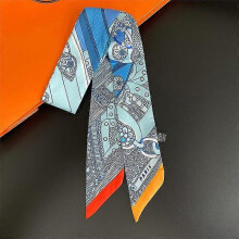 (3) Summer Cooling Scarf Women Fashion Ladies Hair Band Hair Accessories Girl's Headscarf Foulard Tie Bag Handle Ribbon Headband