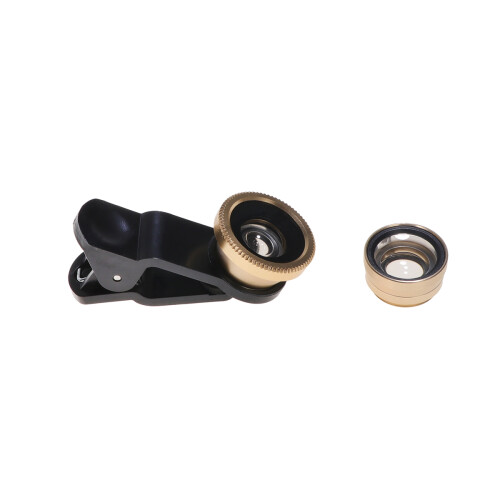 3 Lens Phone Camera Kit Wide Angle For Smartphone Universal