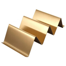 Taco Stand (Golden), Smooth Surface, Practical, Stainless Steel, Mexican Food, Home Supplies, Qinghai - CHUNC