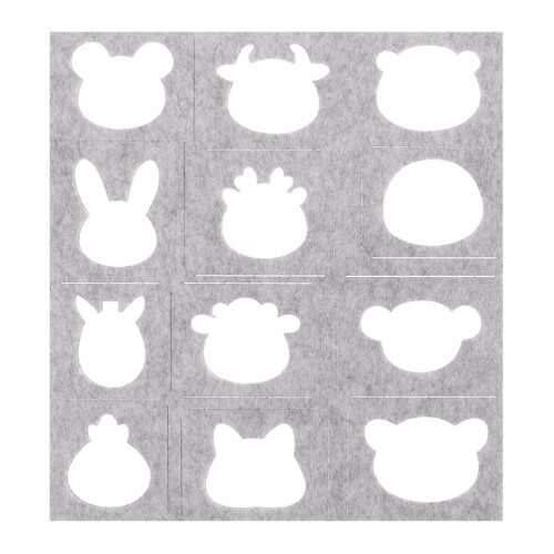 needle felting applique template wool stencil for diy crafts 1
