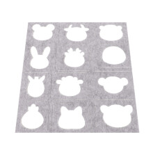 needle felting applique template wool stencil for diy crafts