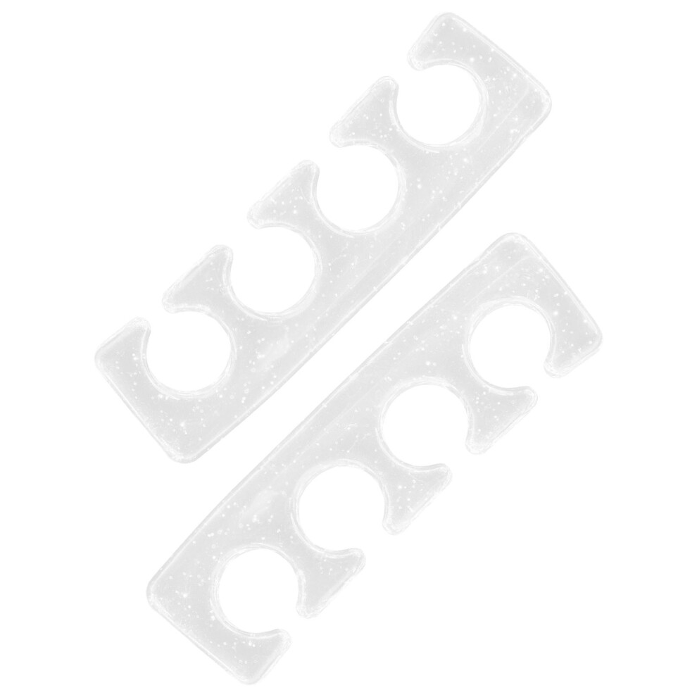 Solustre 2Pcs Toe Separators For Nail Art And Pedicure Tools