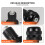 2pcs universal motorcycle handlebar end plugs for handle refit 9