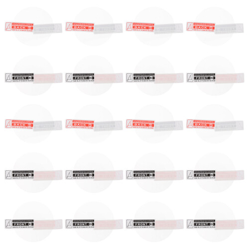 20pcs anti-fingerprint hd screen protector for watch 4