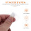 20pcs anti-fingerprint hd screen protector for watch 4 10
