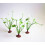 20pcs artificial water grass with base for aquarium diy 2
