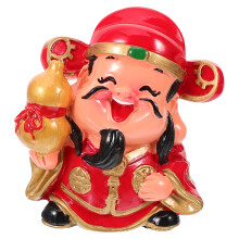 chinese style of wealth figurine car dash desktop decor