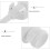 Clips Adaptateurs Blancs Pour Pompes De Lait 9