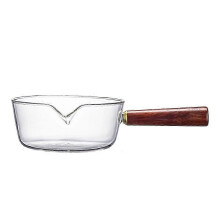 glass instant noodle pot, small breakfast pot, household milk pot