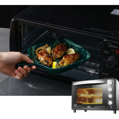 Japanese Hand-Painted Bakeware Ceramics Single-Handle Baking Dish Rectangular Deep Lasagna Pan 22.6x15.8 cm 2