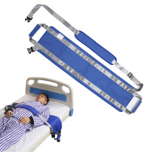 Bed Transfer Sling Soft Waterproof With Mobility Belt For Elderly Safety Lifting Widened Back Curve Design For Home Use
