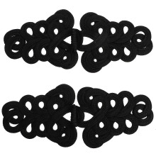 2 Pairs Frogging Chinese Buttons Knots Clothing Accessories Man Work